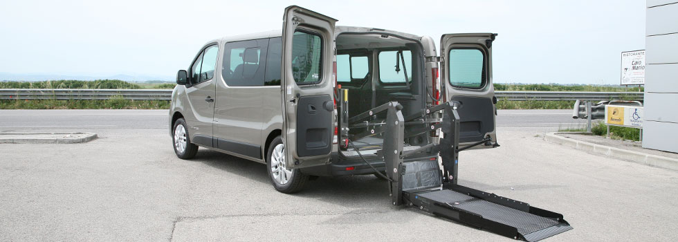 Renault Trafic per trasporto disabili