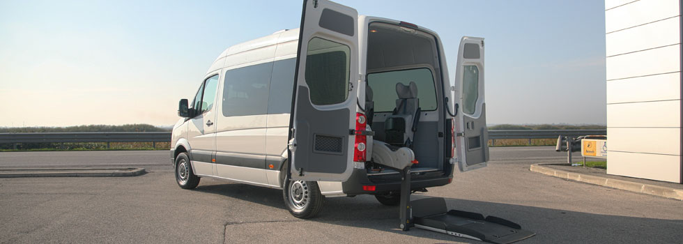 Volkswagen Crafter per trasporto disabili
