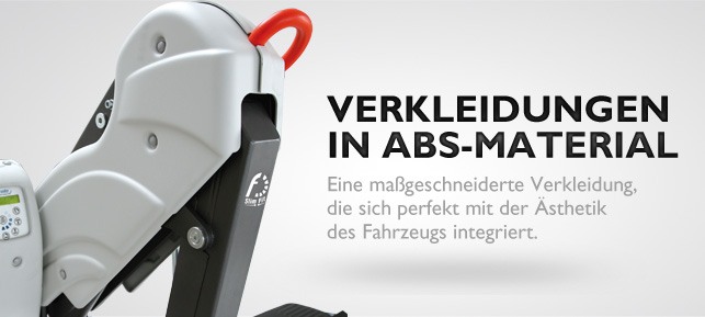 Hebebuhne Fiorella SlimFit Verkleidungen in ABS Material